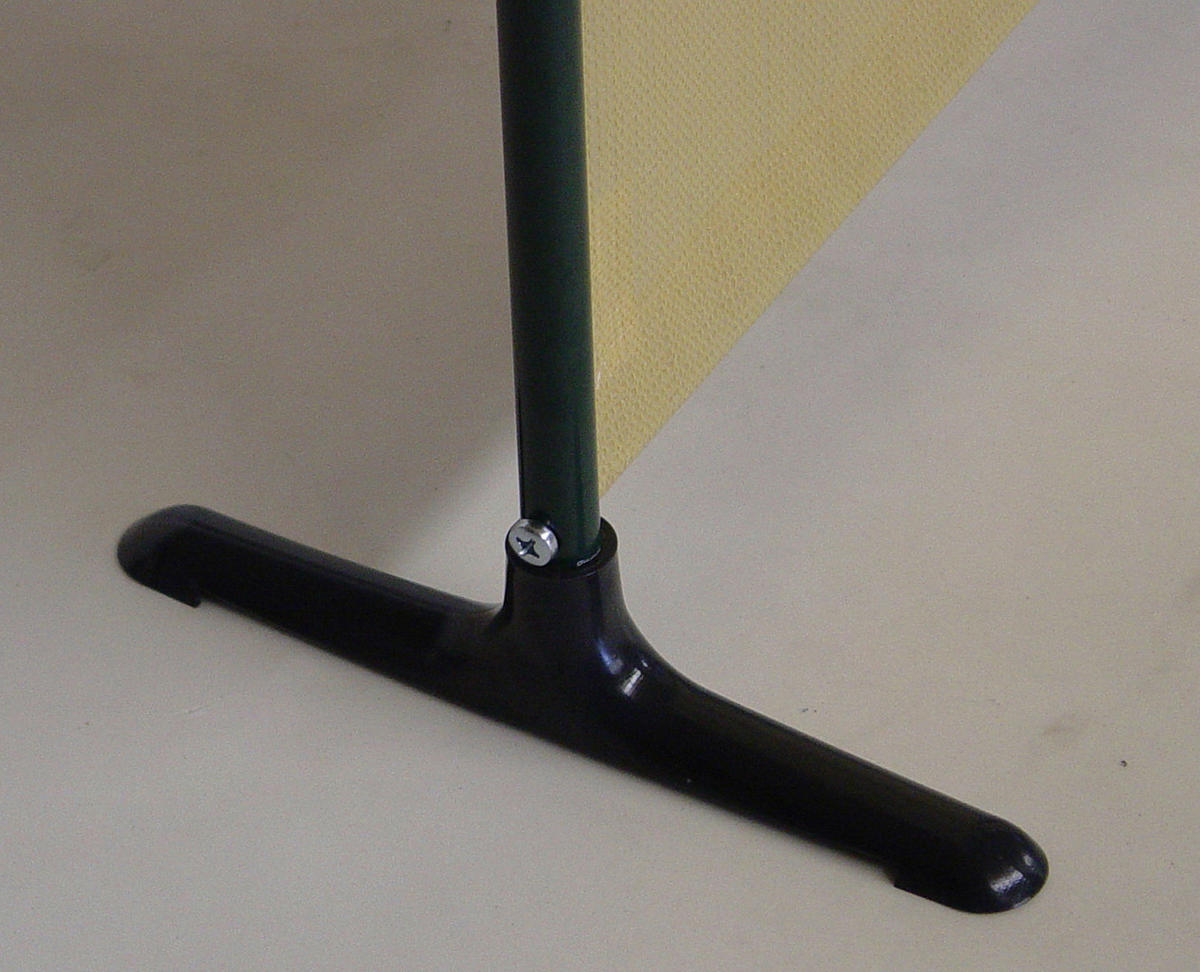 SICHTSCHUTZ - Beige/Grau, Basics, Kunststoff/Metall (165/165/25,2cm) - Boxxx