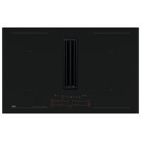 KOCHFELD-DUNSTABZUG-KOMBI XCD6847AS  - Schwarz, Basics, Glas (83/21,2/52cm) - AEG