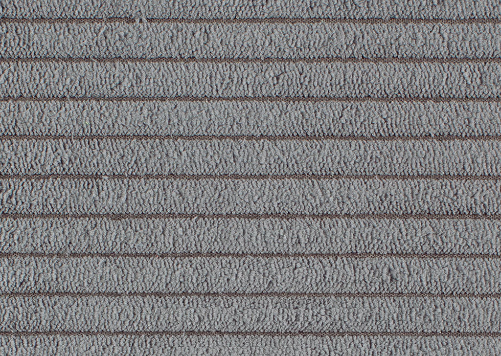 ECKSOFA in Cord Dunkelgrau  296/207 cm  - Dunkelgrau/Schwarz, Design, Textil/Metall (296/207cm) - Dieter Knoll