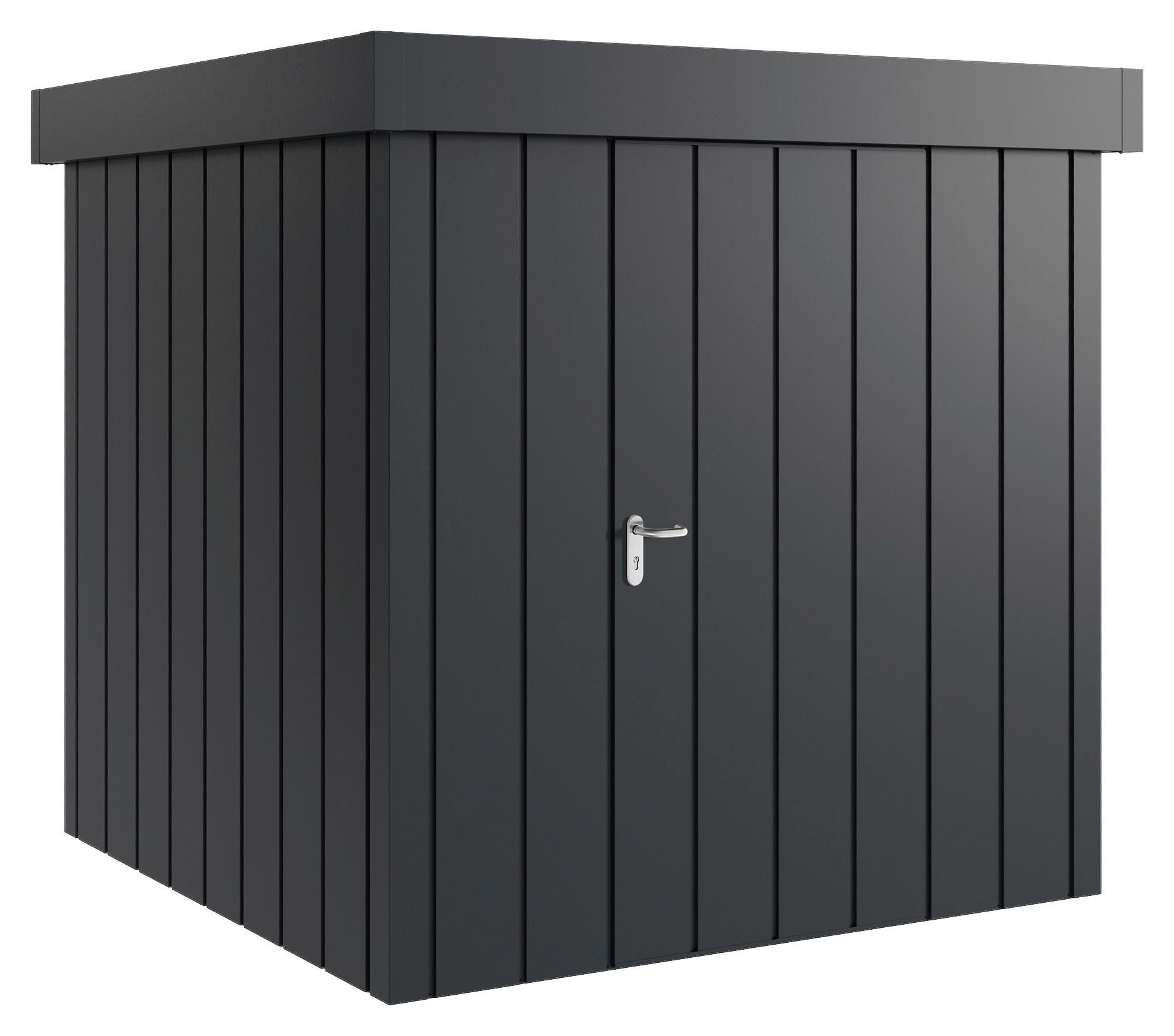 GERÄTEHAUS 229/220/229 cm  - Anthrazit, Basics, Metall (229/220/229cm) - Hörmann