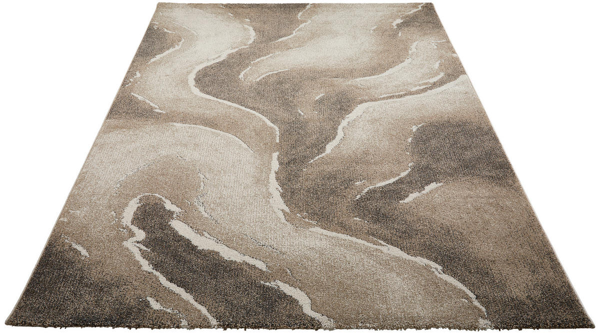 WEBTEPPICH  Wohnzimmer 200/290 cm Braun, Beige rechteckig  - Beige/Braun, Design, Textil (200/290cm) - Novel