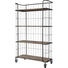 REGAL Altholz massiv Silberfarben - Silberfarben, Trend, Holz/Metall (94/158,5/41cm) - Carryhome REGAL Altholz massiv Silberfarben - Silberfarben, Trend, Holz/Metall (94/158,5/41cm) - Carryhome