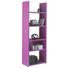 REGAL in 56/184/29 cm Lila - Lila/Grau, Design, Holz/Holzwerkstoff (56/184/29cm) - Carryhome REGAL in 56/184/29 cm Lila - Lila/Grau, Design, Holz/Holzwerkstoff (56/184/29cm) - Carryhome