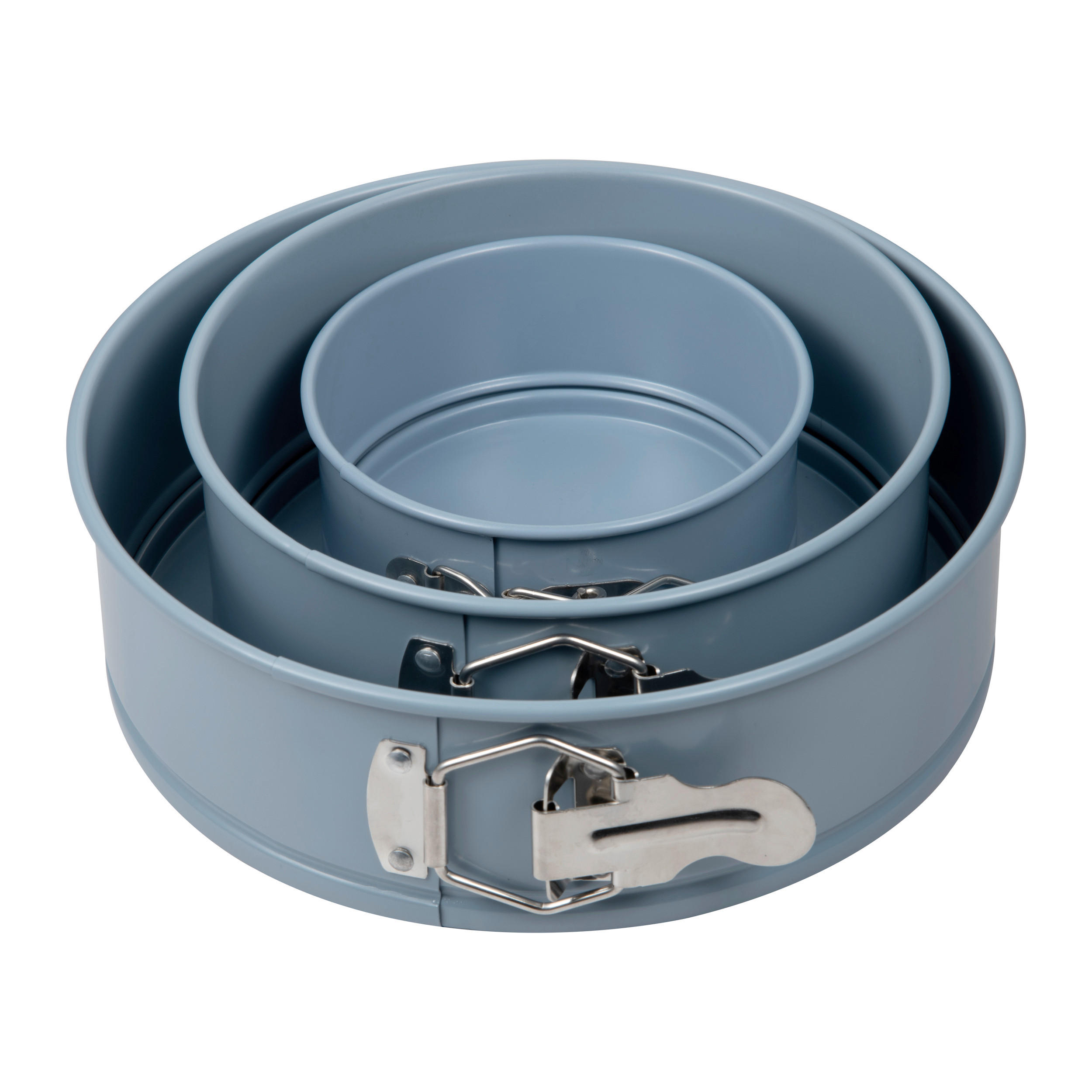 BACKFORMENSET 12/18/22 cm  - Pastellblau, Basics, Metall (12/18/22cm) - SAN IGNACIO