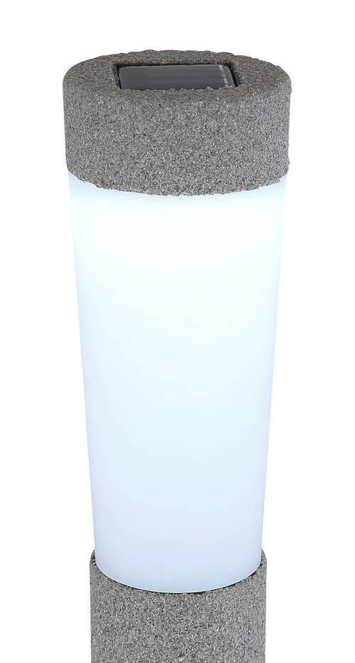 SET SOLARNE SVJETILJKE  - siva, Design, plastika (7,7/45,6cm)