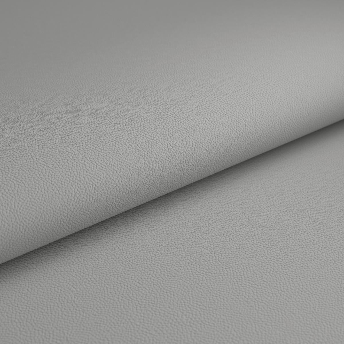 DREHSTUHL Schwarz, Weiß, Hellgrau  - Hellgrau/Schwarz, MODERN, Leder/Kunststoff (70/103-115/70cm)