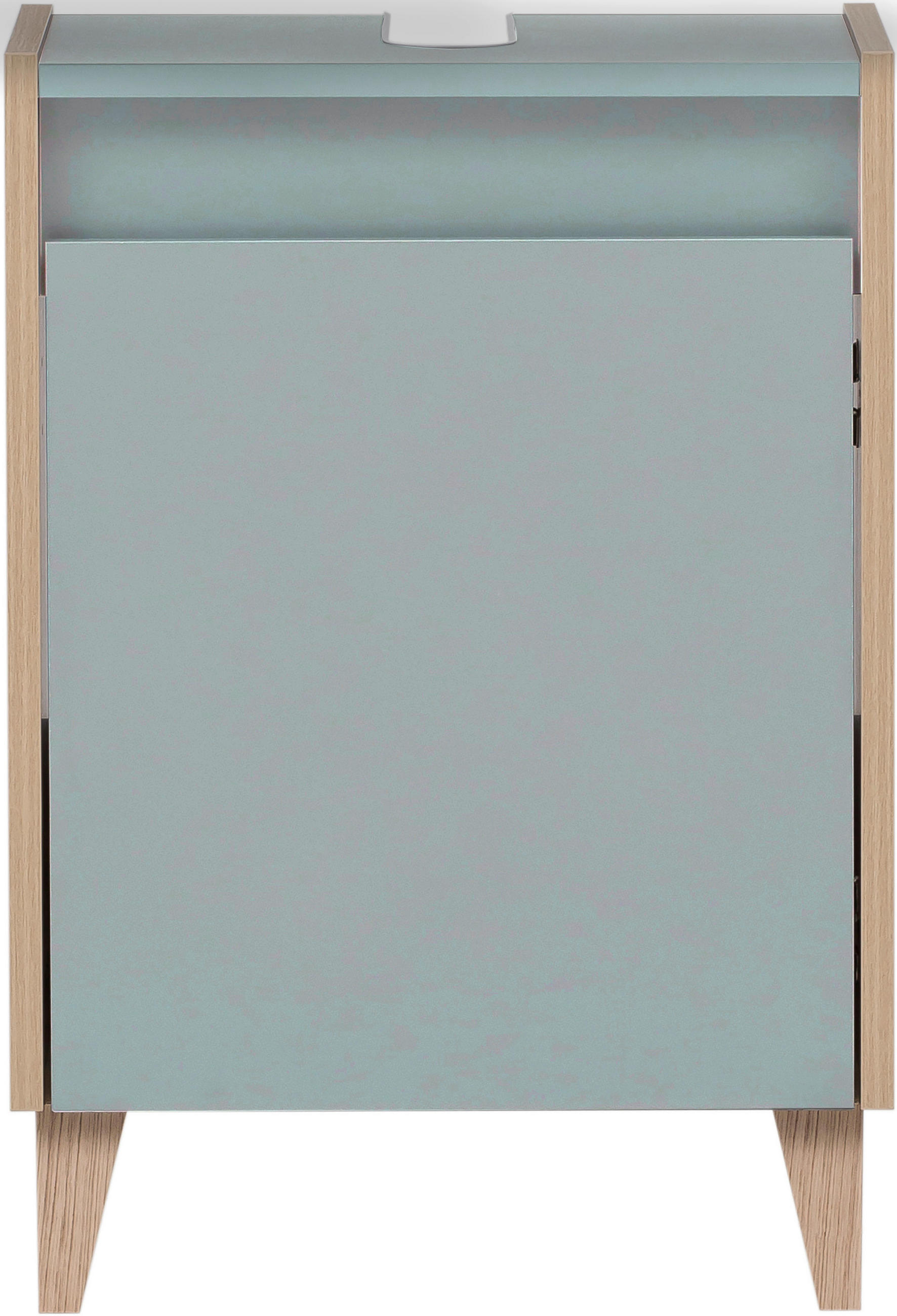 WASCHBECKENUNTERSCHRANK Blau, Hellblau, Pastellblau - Blau/Pastellblau, MODERN, Holzwerkstoff/Kunststoff (41,8/60,1/33cm) - MID.YOU