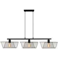 HÄNGELEUCHTE 110/12/120 cm  - Schwarz, Design, Metall (110/12/120cm) - Collet's Monde