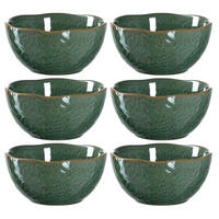 SCHÜSSELSET 6-teilig Matera   - Grün, LIFESTYLE, Keramik (12/5,7/12cm) - Leonardo