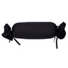 NACKENROLLENBEZUG Giacomo  - Schwarz, Basics, Textil (15/40cm) - Janine