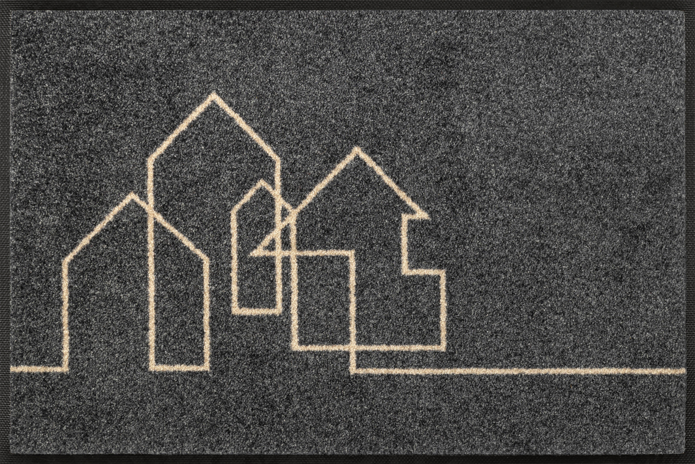 wash+dry ROHOŽKA, 40/60 cm, sivá