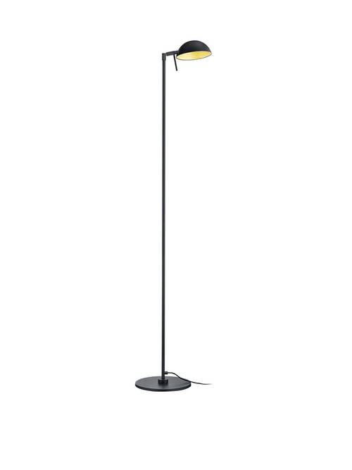 LED-STEHLEUCHTE    - Goldfarben, Design, Metall (130/22/40cm) - Hell