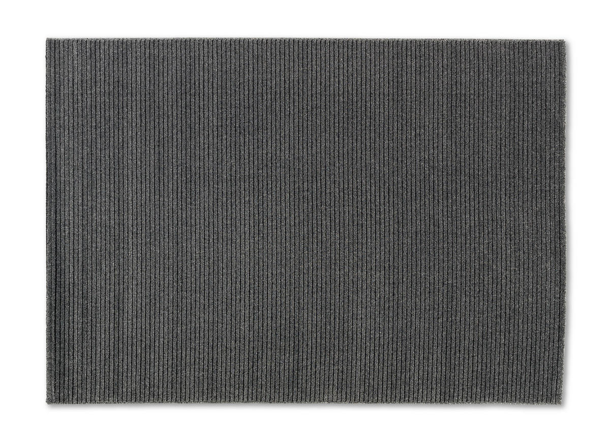WEBTEPPICH 133/190 cm Pure Design Anthrazit  - Anthrazit, Basics, Textil (133/190cm) - Novel