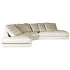 SOFFA i beige  - beige, Klassisk, metall/trä (320/81/320cm) - Novel