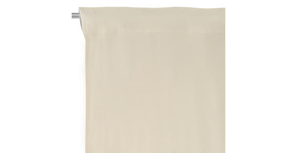 FERTIGVORHANG  blickdicht   140/260 cm  - Beige, Design, Textil (140/260cm) - Dieter Knoll