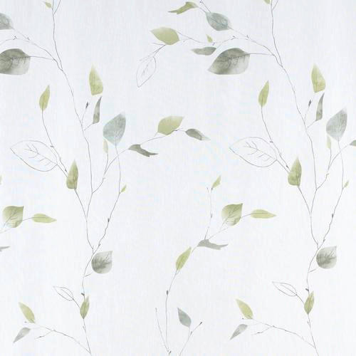 ZÁCLONA, priehľadné, 300 cm - sivá/zelená, Konventionell, textil (300cm) - Esposa