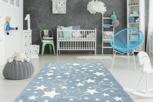 KINDERTEPPICH 120/170 cm Tamworth  - Blau, Trend, Kunststoff/Textil (120/170cm) - Kayoom