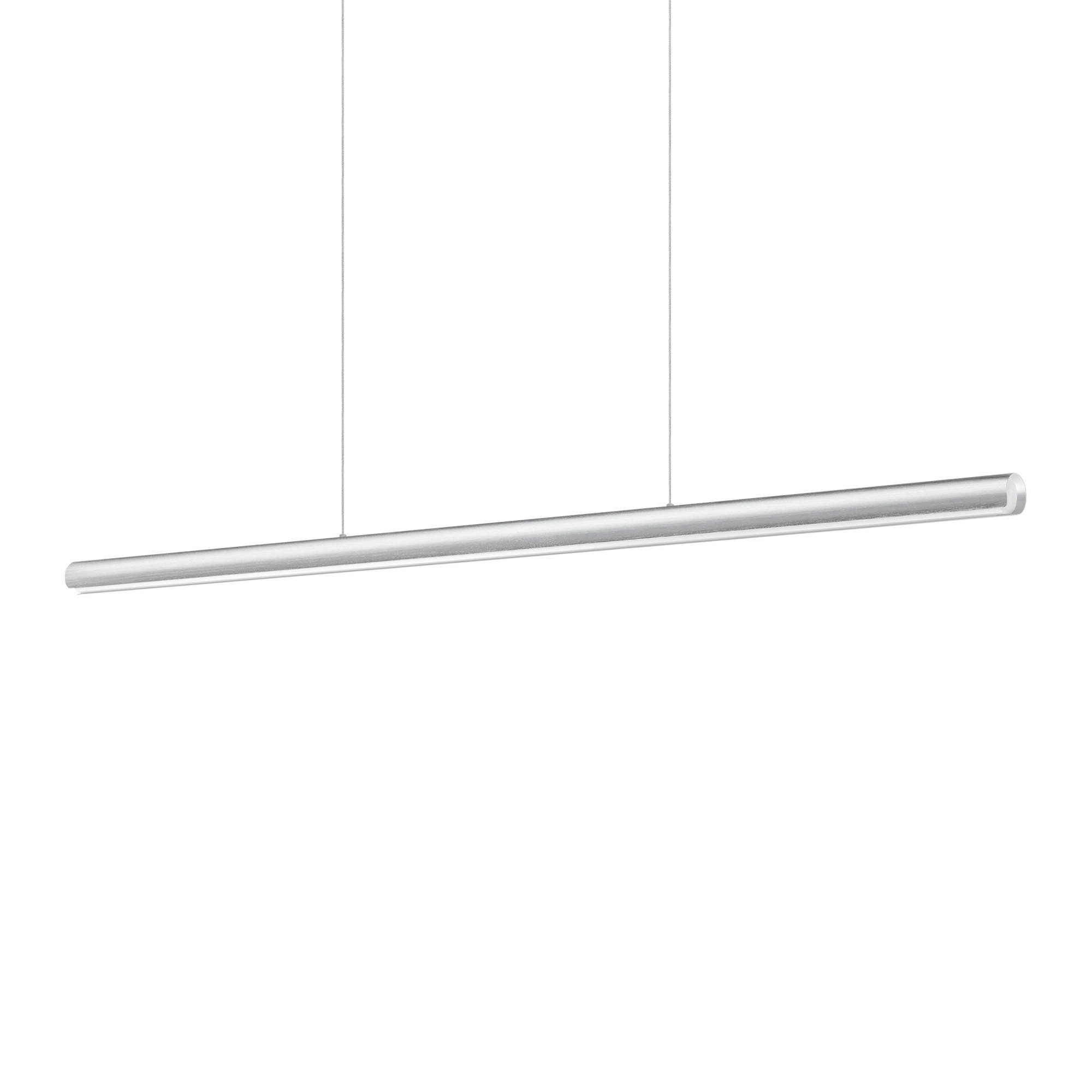 HÄNGELEUCHTE 140/4,5/39 - 218,5 cm  - Edelstahlfarben, Design, Metall (140/4,5/39 - 218,5cm) - Ideal Lux