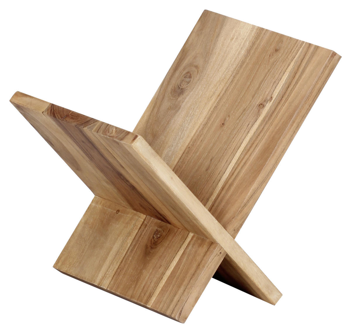 ZEITUNGSSTÄNDER 29/31/28 cm  - Akaziefarben, Modern, Holz (29/31/28cm) - MID.YOU