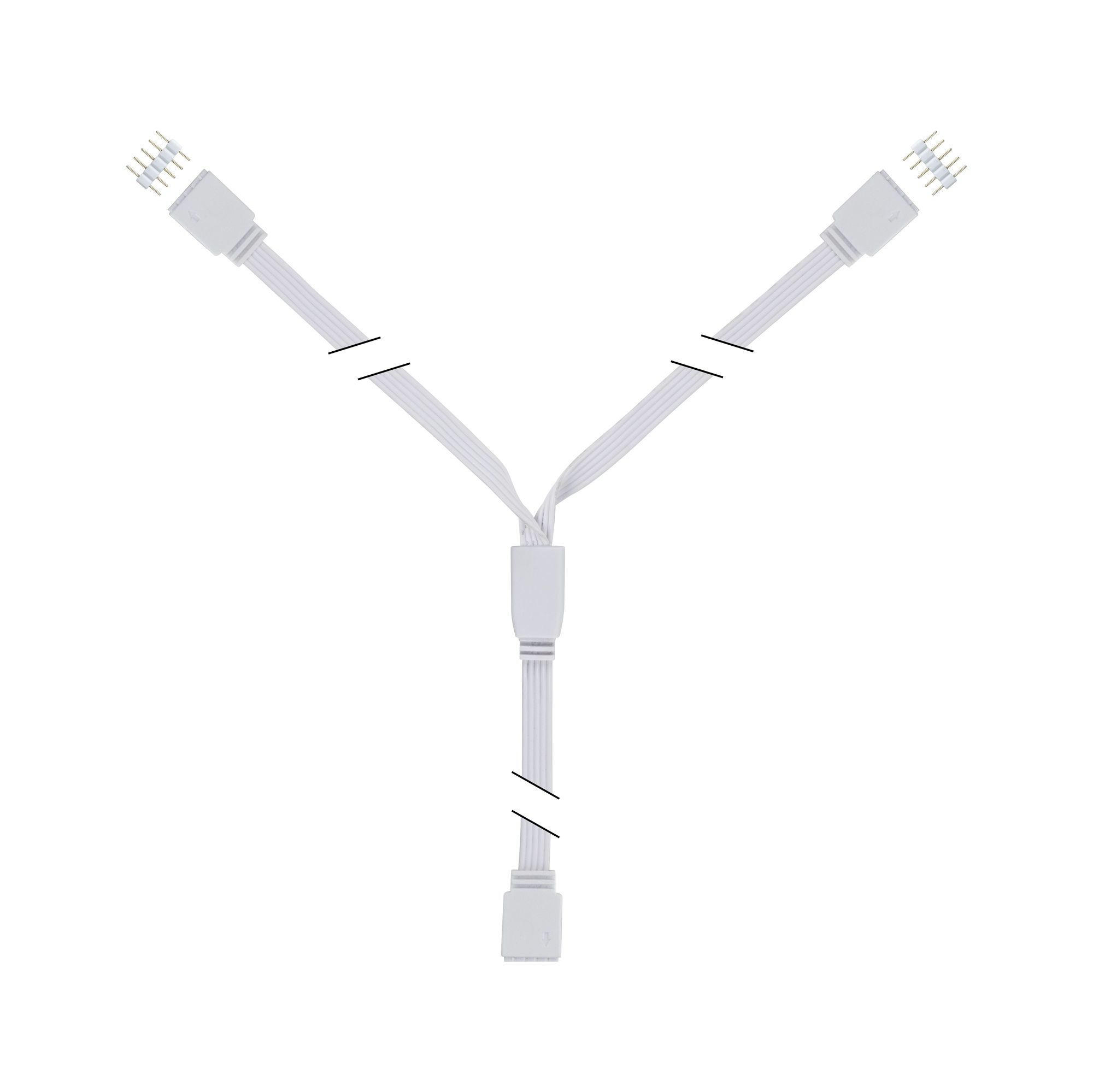 LED-STRIP MaxLED 3/0,7 cm   - Weiß, Basics, Kunststoff (3/0,7cm) - Paulmann