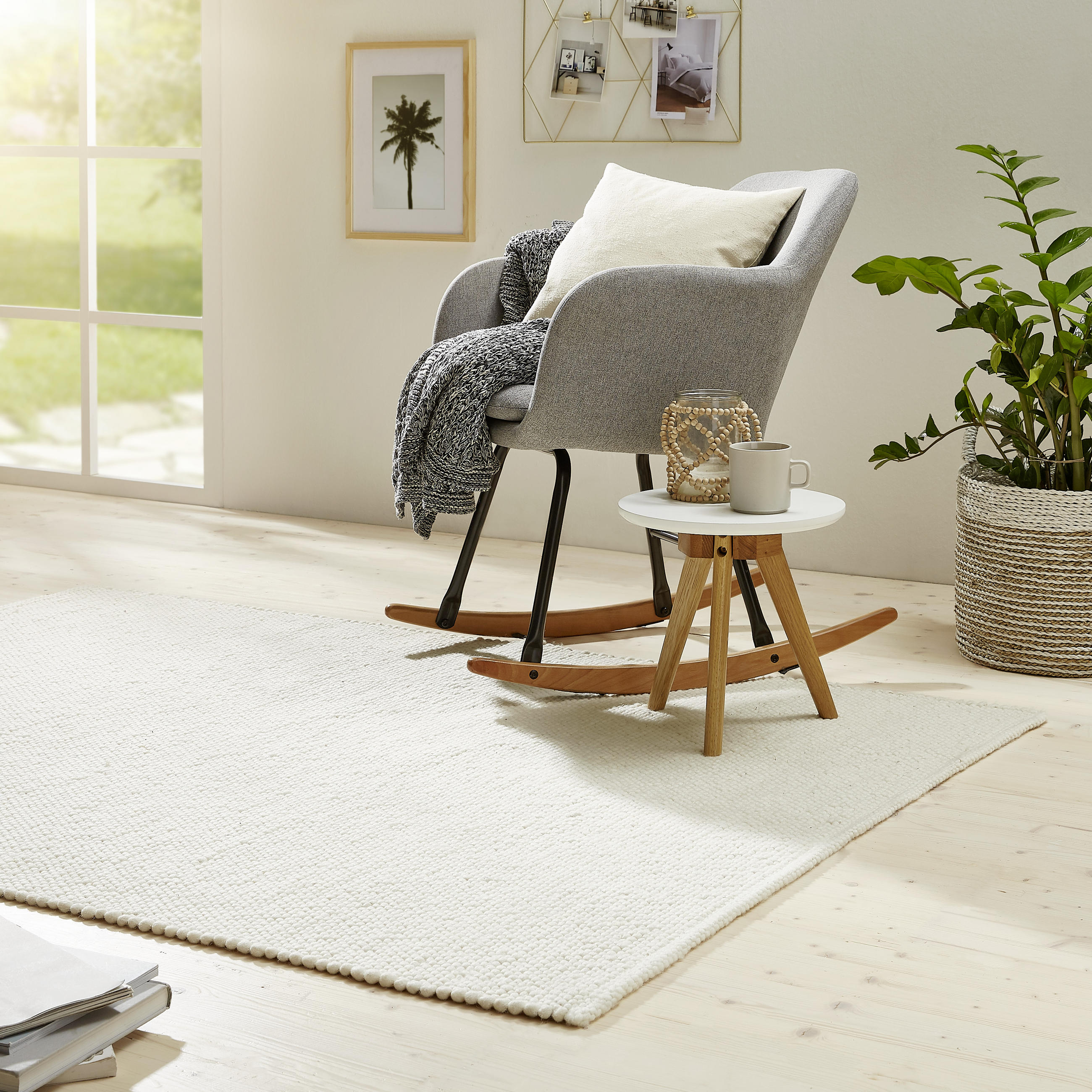 HANDWEBTEPPICH 250/340 cm Beige  - Beige, Natur, Textil (250/340cm) - Linea Natura