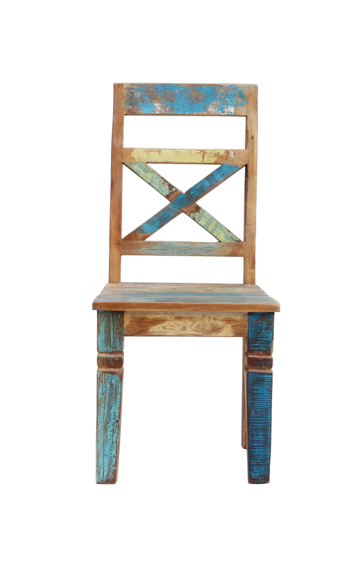 STUHL in Holz Multicolor  - Multicolor, MODERN, Holz (45/100/45cm) - MID.YOU