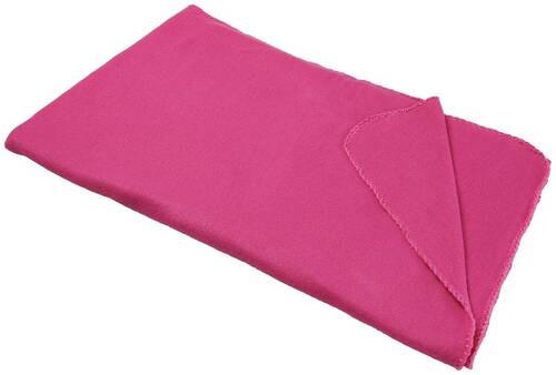 PĂTURĂ DIN FLEECE 130/160 cm - roz aprins, Basics, textil (130/160cm) - Boxxx