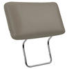 KOPFSTÜTZE - Grau, MODERN, Leder (50/25/12cm) - Sit & More
