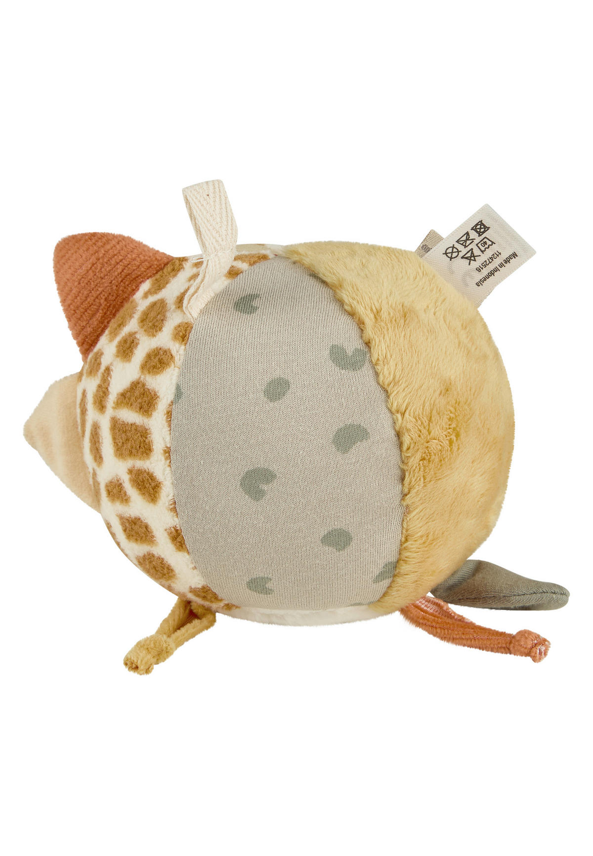 STOFFBALL - Multicolor, Basics, Textil (11cm) - Sterntaler