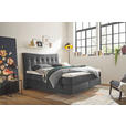 BOXSPRINGBETT 180/200 cm  in Schwarz  - Schwarz, Basics, Holzwerkstoff/Kunststoff (180/200cm) - Esposa