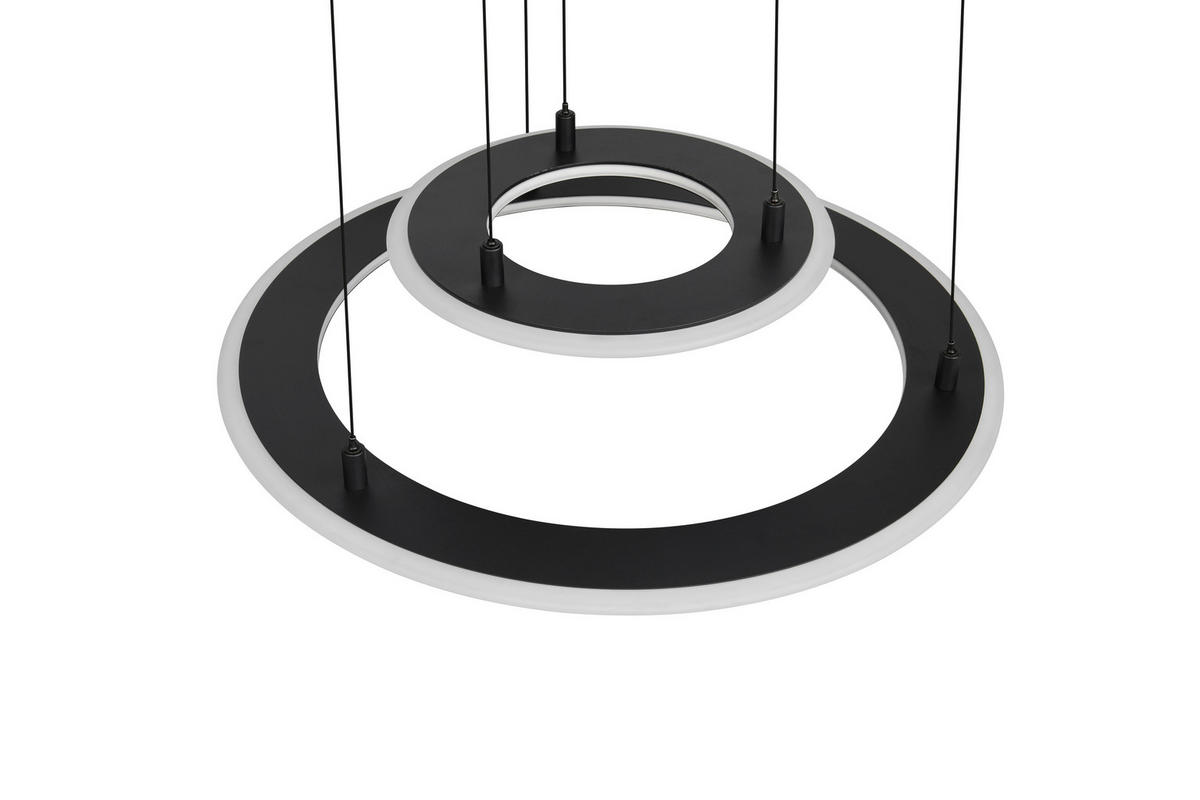 LED-HÄNGELEUCHTE 72,5/200 cm  - Schwarz, Design, Metall (72,5/200cm) - Trio Leuchten