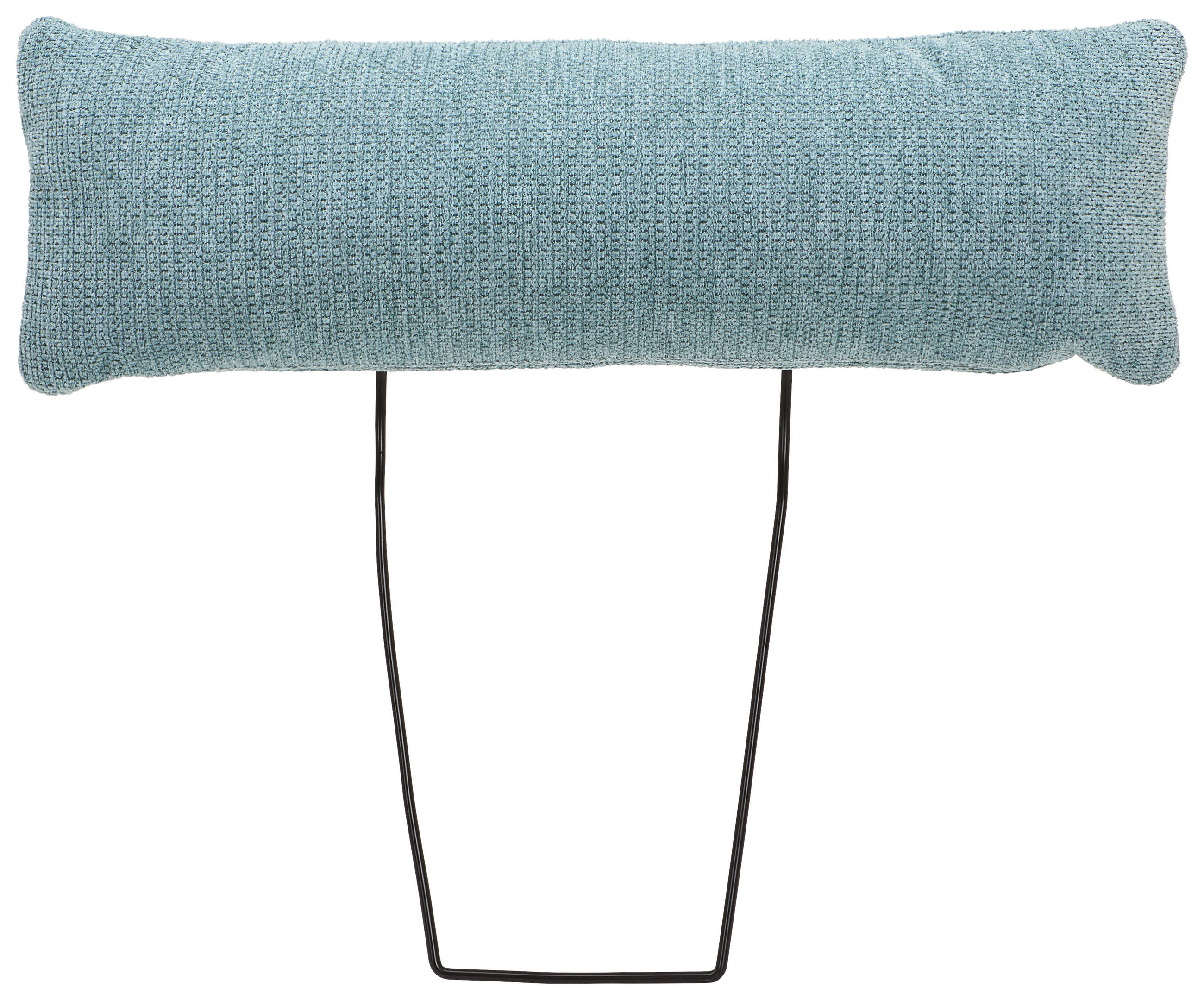 NACKSTÖD i flatväv  - turkos, Design, textil (61/20/11cm) - MID.YOU