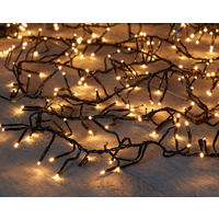 Lichterkette mit 576 LED´s 1150 cm  - Schwarz, Basics, Kunststoff (1150cm)