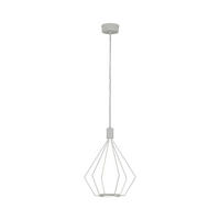 HÄNGELEUCHTE 30,5/150 cm  - Weiß, KONVENTIONELL, Kunststoff/Metall (30,5/150cm) - Eglo