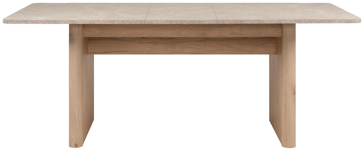 ESSTISCH in Holzwerkstoff 160-200/90/75 cm  - Sandfarben/Braun, Modern, Holzwerkstoff (160-200/90/75cm) - Livetastic