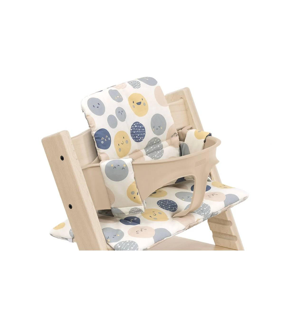 HOCHSTUHLEINLAGE Tripp Trapp  - Blau/Beige, Basics, Textil (28/21/7cm) - Stokke
