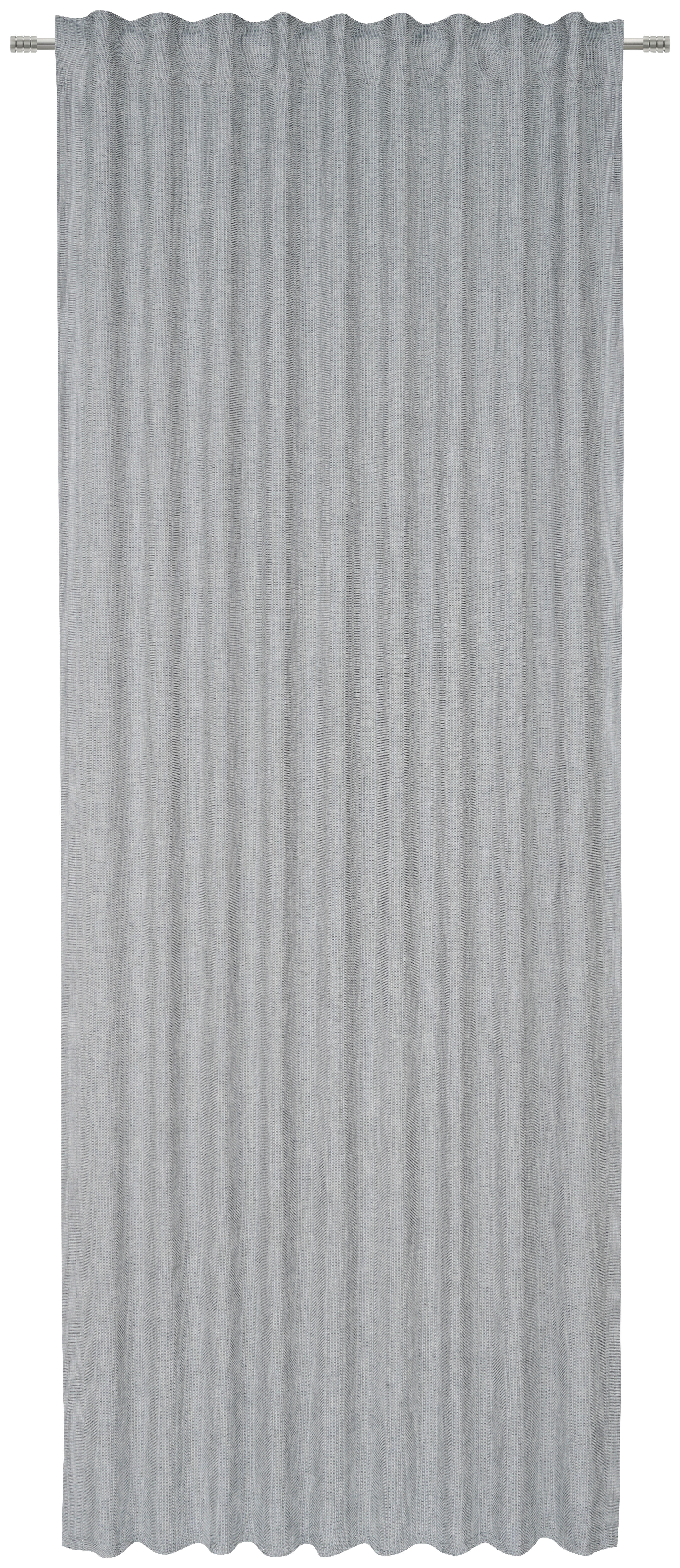 KÉSZFÜGGÖNY Részben fényzáró  - Kék, Basics, Textil (135/245cm) - Esposa