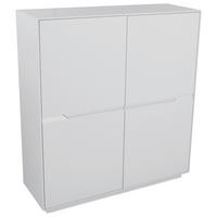HIGHBOARD  in 113/125/40 cm  - Hellgrau, MODERN, Holzwerkstoff (113/125/40cm) - Xora