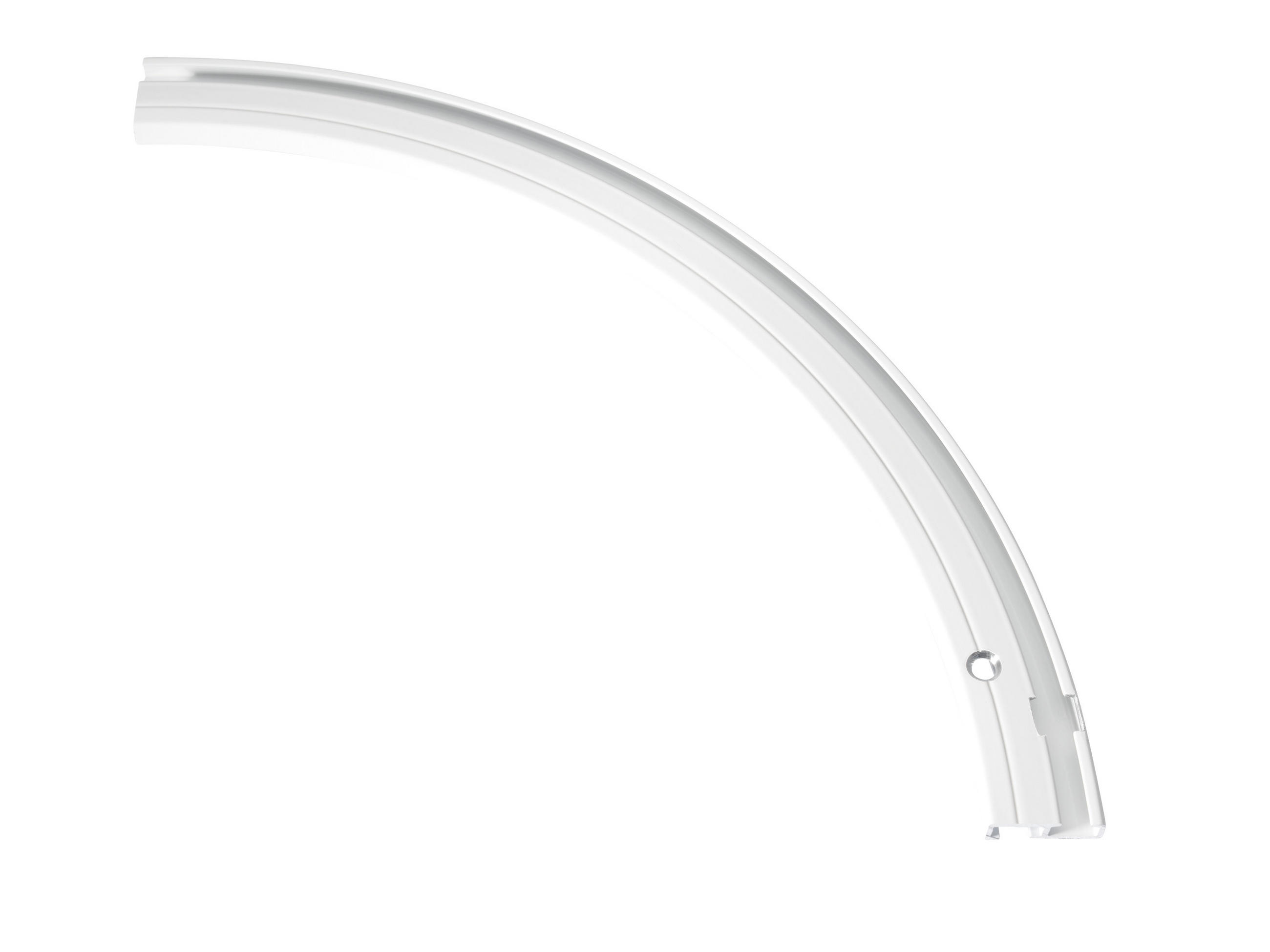 ACCESORII ȘINE PENTRU PERDELE  - alb, Basics, metal (21/21/0,7cm) - Homeware