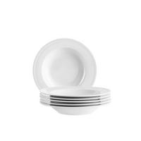 TELLERSET Arlona 6-teilig  - Weiß, Basics, Keramik - Mäser