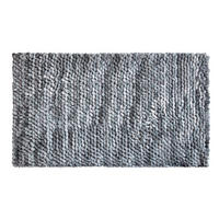 BADEMATTE Grau 70/120 cm  - Grau, KONVENTIONELL, Kunststoff/Textil (70/120cm) - Grund