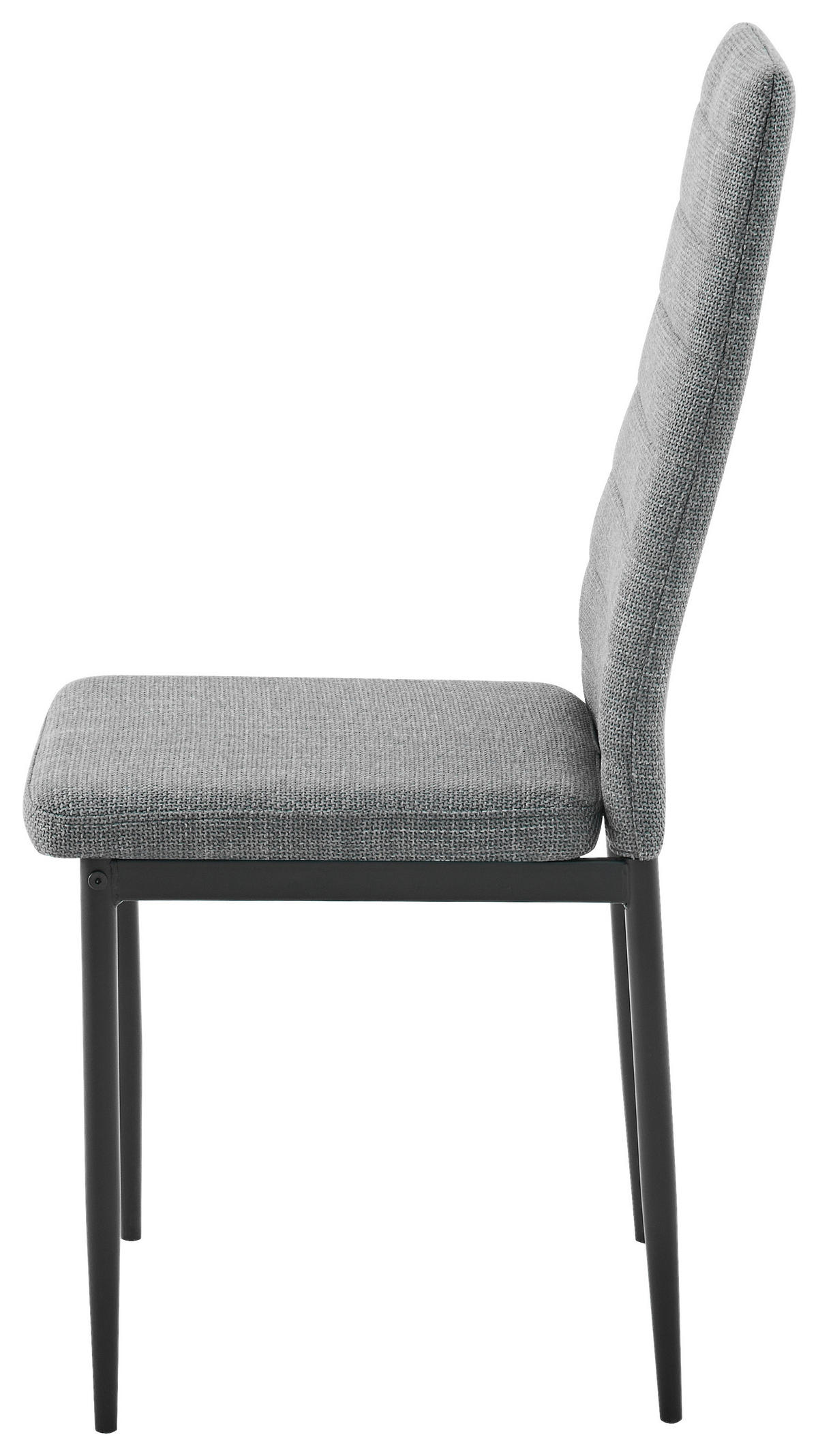 SZÉK fém, textil szürke  - fekete/szürke, Design, textil/fém (41/98/52cm) - Ti'me