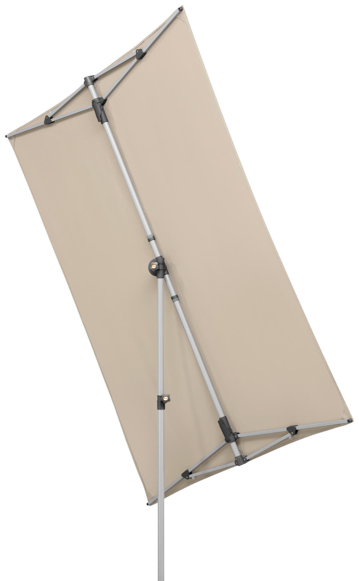 AMPELSCHIRM   - Anthrazit/Naturfarben, Basics, Textil/Metall (190/188/140cm) - Schneider