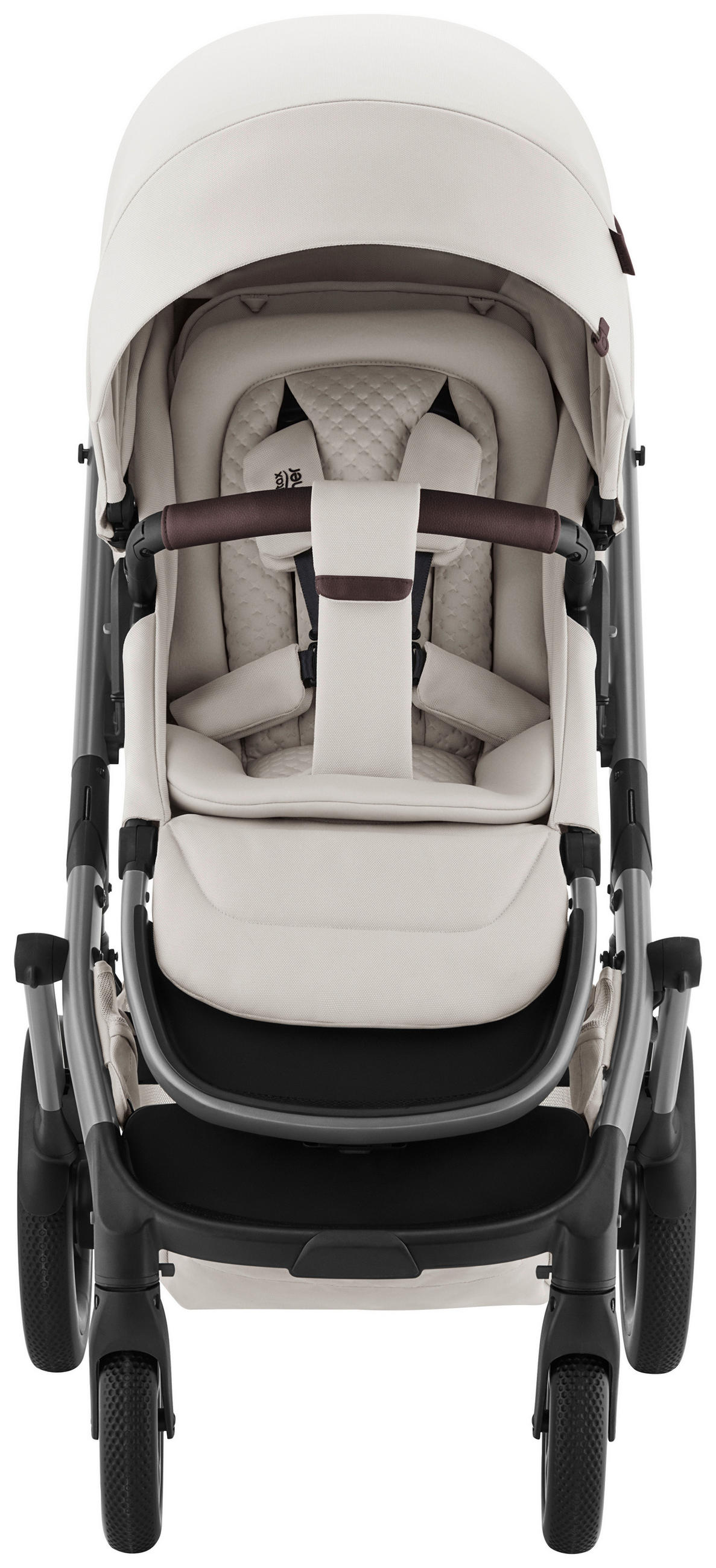 KINDERWAGEN  Smile 5Z  Soft Taupe  - Creme/Grau, Basics, Textil/Metall (57/112/97,7cm) - Britax Römer