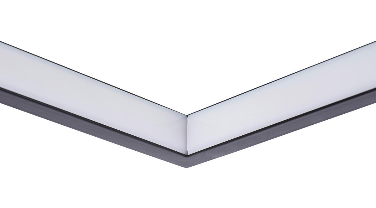STROPNA LED-SVETILKA  OSLO //3000 K/230 V/ - črna, Design, kovina/umetna masa (31,6/21,6/4,7cm)