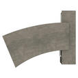 ECKSCHREIBTISCH  in Graphitfarben, Weiß  - Alufarben/Graphitfarben, Design, Holzwerkstoff/Metall (160/200cm) - Moderano
