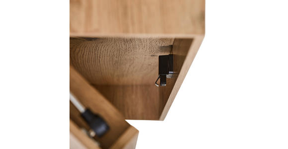 WANDREGAL  - Eichefarben, Basics, Holzwerkstoff (80/7/24cm) - Xora