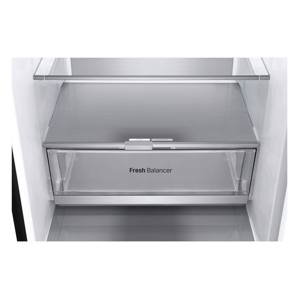 KÜHL-GEFRIER-KOMBINATION GBV7280BEV  - Schwarz, Basics, Metall (59,5/203/67,5cm) - LG