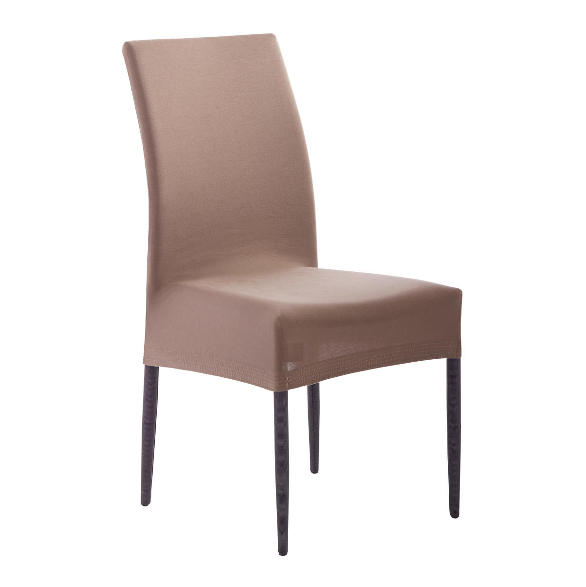 STUHLHUSSE - Taupe, Design, Textil (40/45/65cm) - Novel