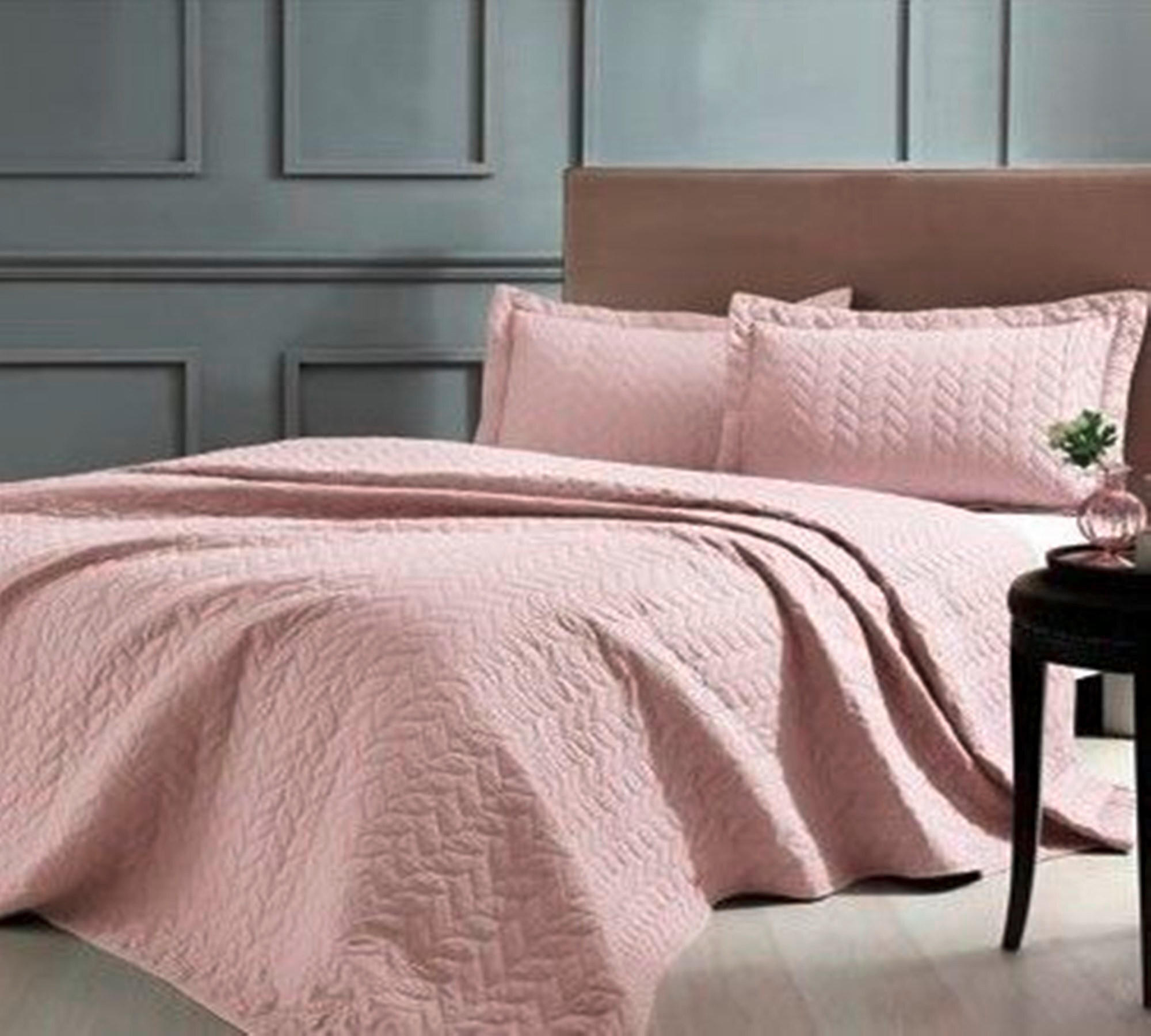 CUVERTURĂ 250/260 cm  - roz aprins, Design, textil (250/260cm)